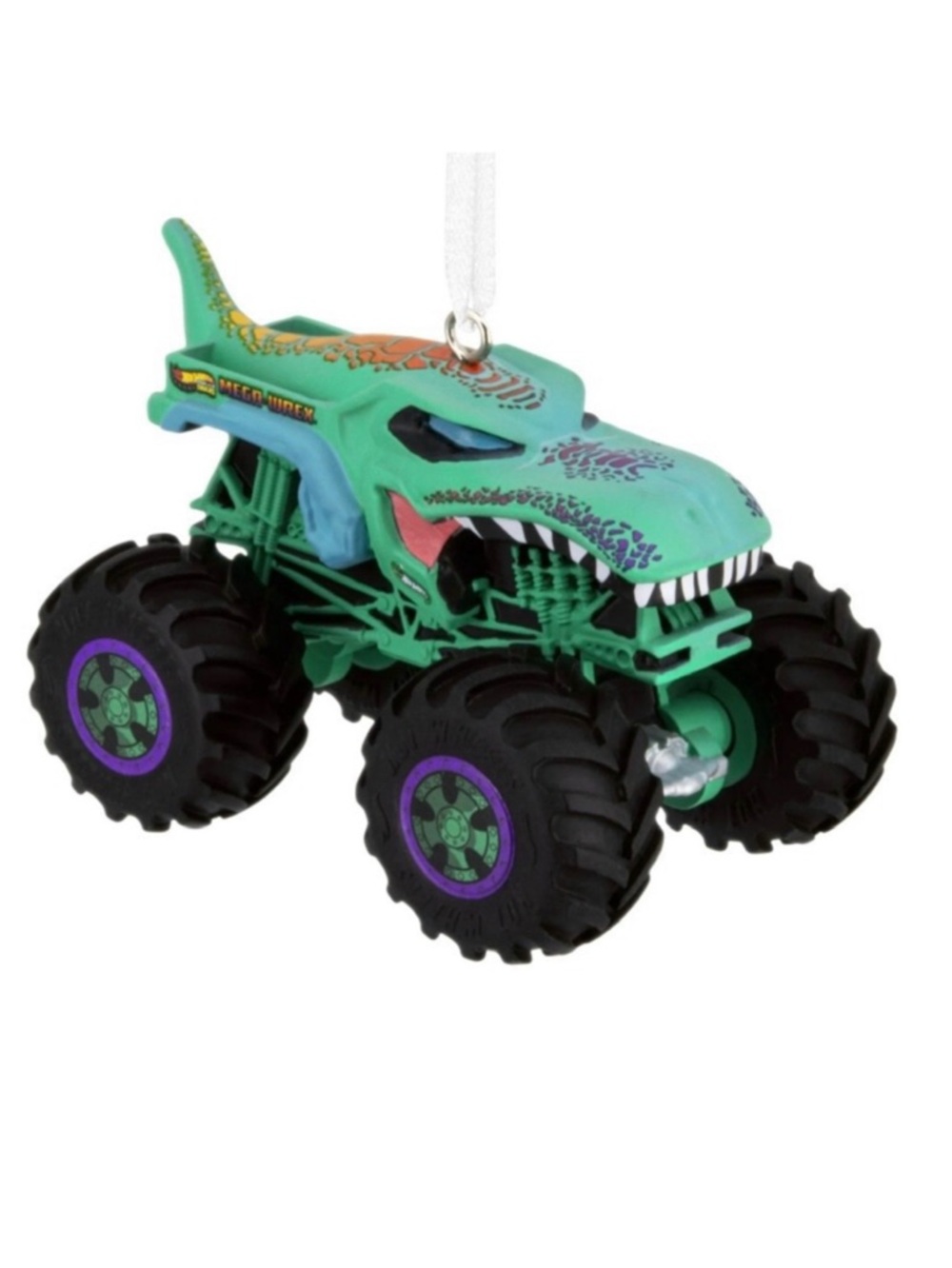 Hallmark Mattel Hot Wheels Monster Trucks “Mega-Wrex” Christmas Ornament (NWT)